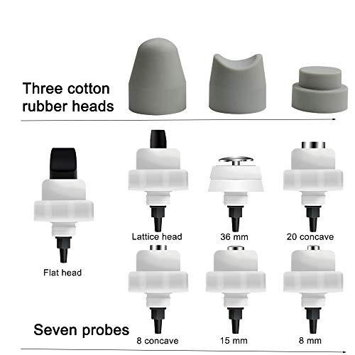 Nulatool Nulatool Shockwave Therapy Machine Body Muscle Relaxation Massager Tool Shock Wave Pain Relief with 7 Heads-SW18A