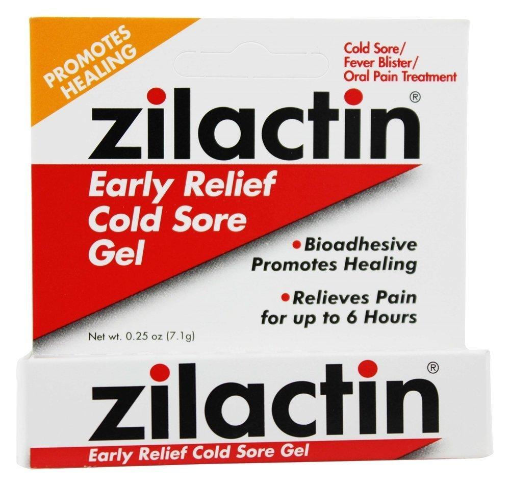 N/1 N/1 Zilactin Cold Sore Gel, Medicated Gel 0.25 oz
