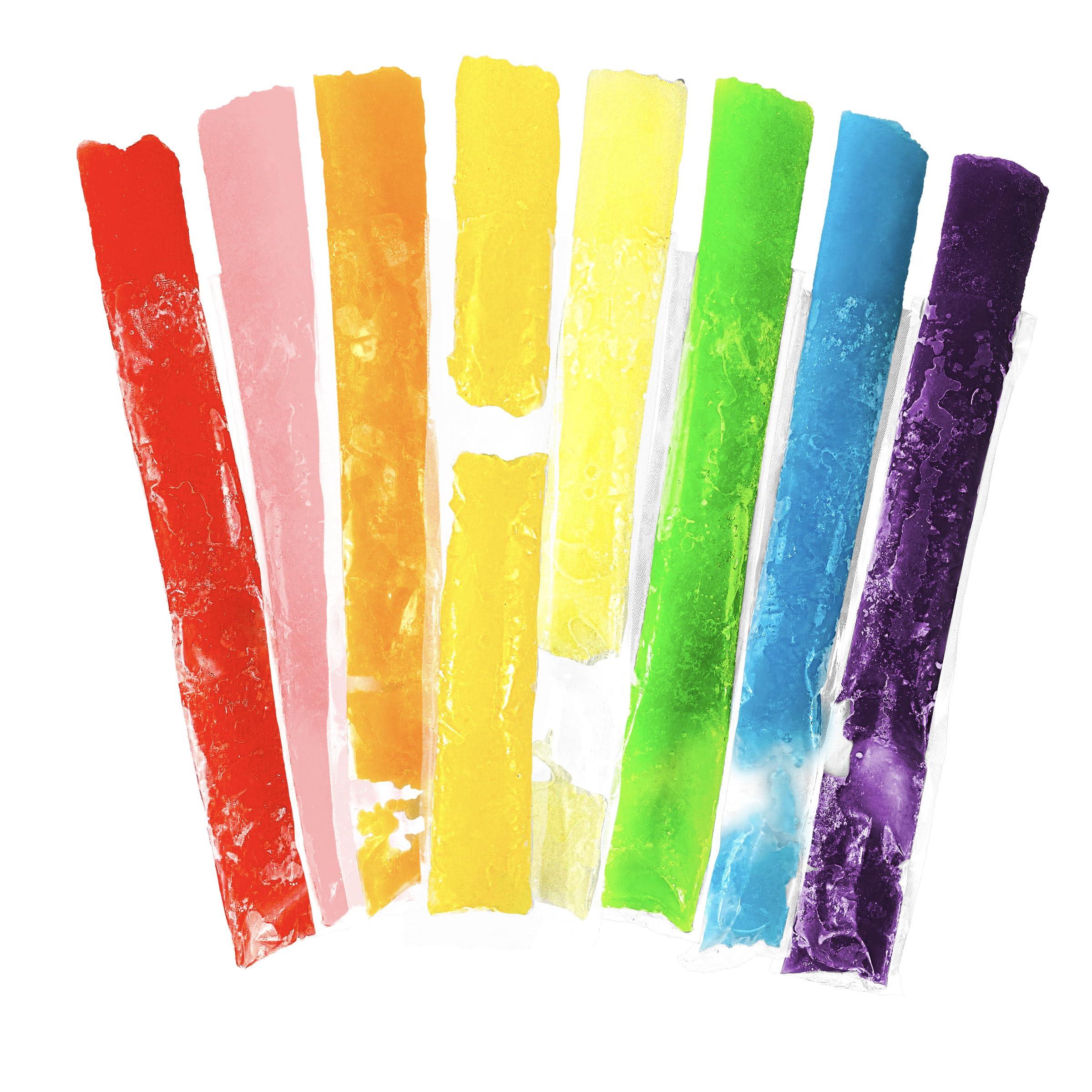 FUNPOPS FunPops Frozen Ice Pops, 36-Fruit Flavored Freeze Pops, Frozen Summer Snack For All Ages, Low Calorie