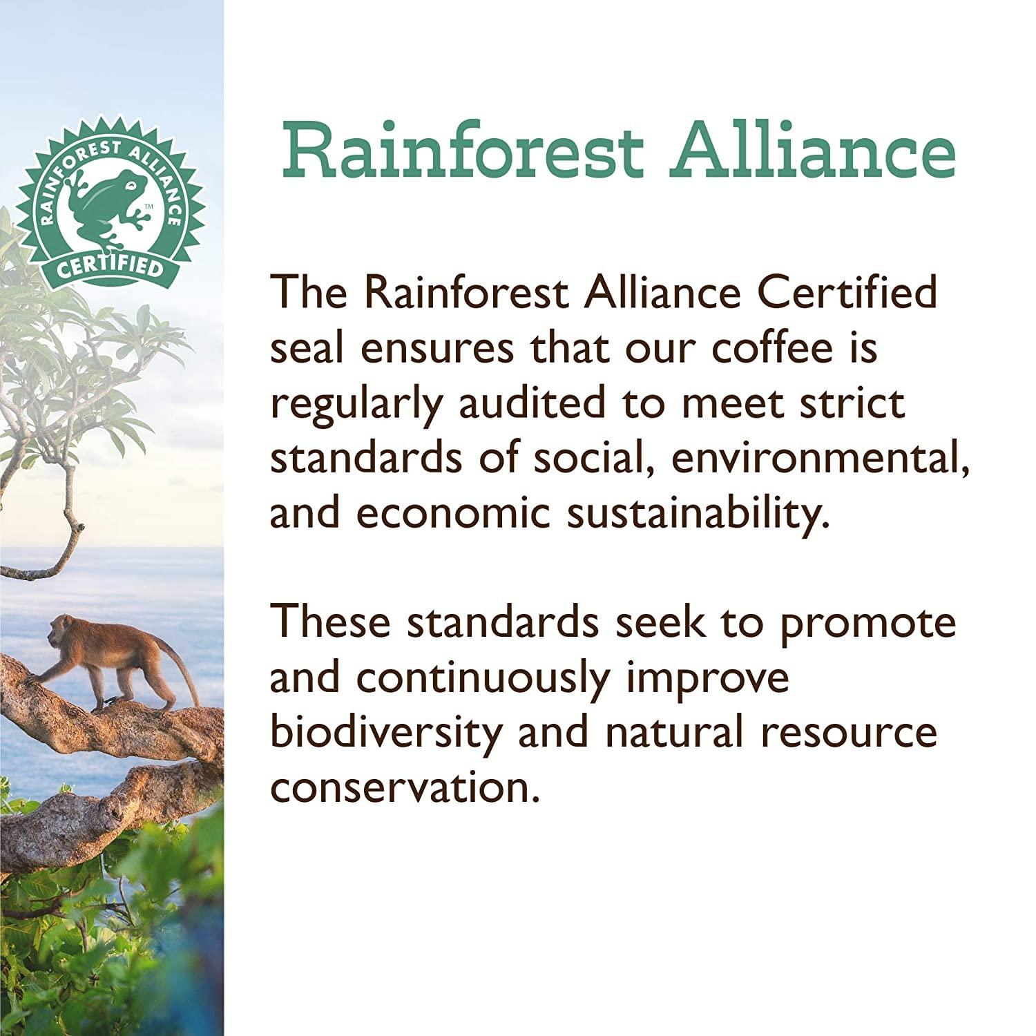 Fresh Roasted Coffee LLC Fresh Roasted Coffee, Fair Trade Organic Honduran Water-Processed Decaf, 5 lb (80 oz), Kosher RFA, Medium Roast, Whole Bean