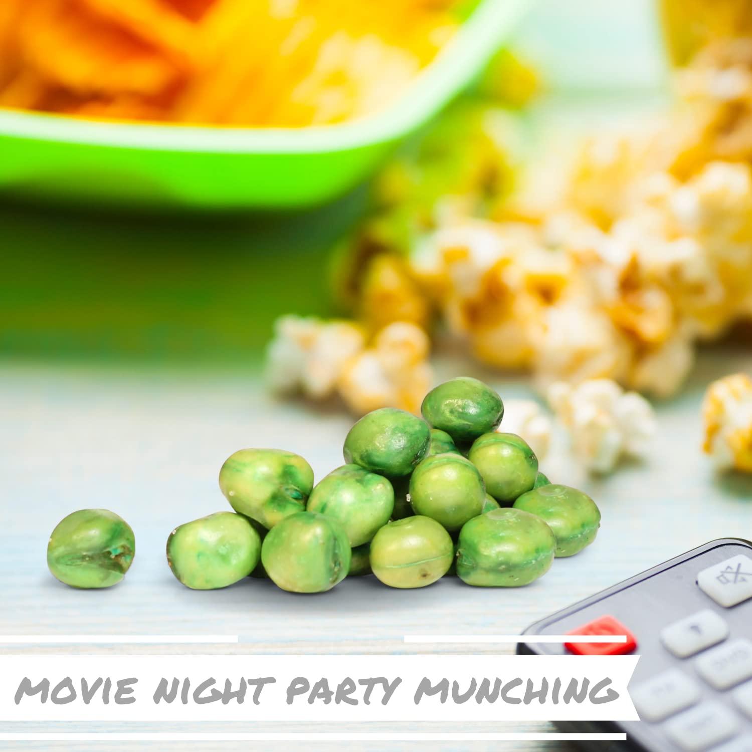 It\'s Delish Roasted Salted Green Peas Snack - by It\'s Delish, 2 lbs Bulk Bag | Dried Pea with Salt Crunchy & Healthy Snacks | Vegan, Kosher