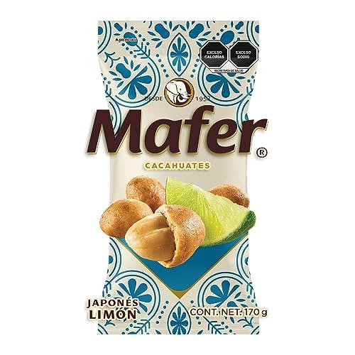 Mafer Lemon Roasted Japanese Premium Mafer® Peanuts. Bag with 146 grams of premium quality and unique flavor are the perfect option to enjoy something rich and nutritious at the same time