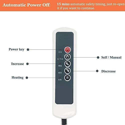 Healsmile Healsmile® Electric Hot Compress Stroke Hemiplegia Fingers Recovery Massager Infrared Therapy Ball Finger Massage Rehabilitation 110V-240V Passive Training Finger Flexion Correction