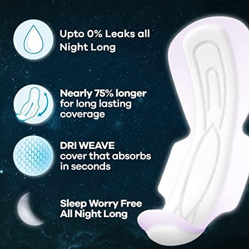 WHISPER Whisper Ultra Nights Sanitary Pads XXXL Wings 10 Pieces Pack