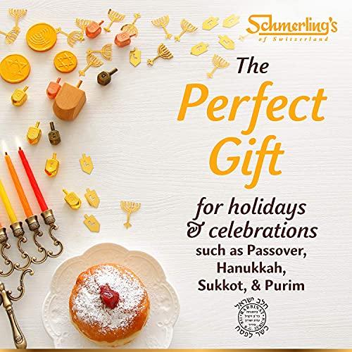 SCHMERLING'S Schmerling’s Rosemarie Premium Swiss Chocolate - Milk Chocolate Bars with Praline Filling | GMO Free | Kosher For Passover OU | 3.5oz Each Pack of 5