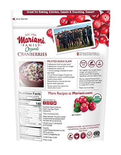 Organic by Mariani Mariani Organic Dried Cranberries, 30 oz