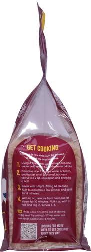 Lundberg Lundberg Basmati Rice, Organic Long Grain White Rice - Non-Sticky, Fluffy Aromatic Rice, Vegan Food, Healthy Meals, Gluten-Free Rice Grown in California, 32 Oz