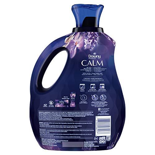 Downy Downy Infusions Liquid Fabric Softener, Calm, Lavender & Vanilla Bean, 81 Fl Oz