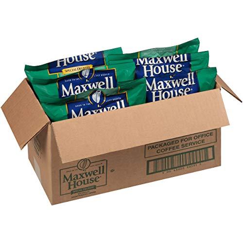 MAXWELL HOUSE Maxwell House Special Delivery Shy Roast Decaf Ground Coffee (1.5 oz Bags, Pack of 6)