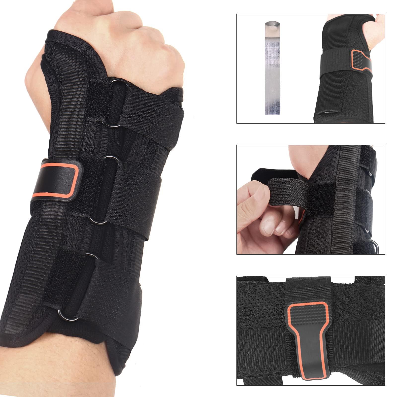 kefit Wrist Brace Carpal Tunnel Relief, Wrist Splint Night Support, Wrist Support for Arthritis, Tendonitis, Right Hand, Medium
