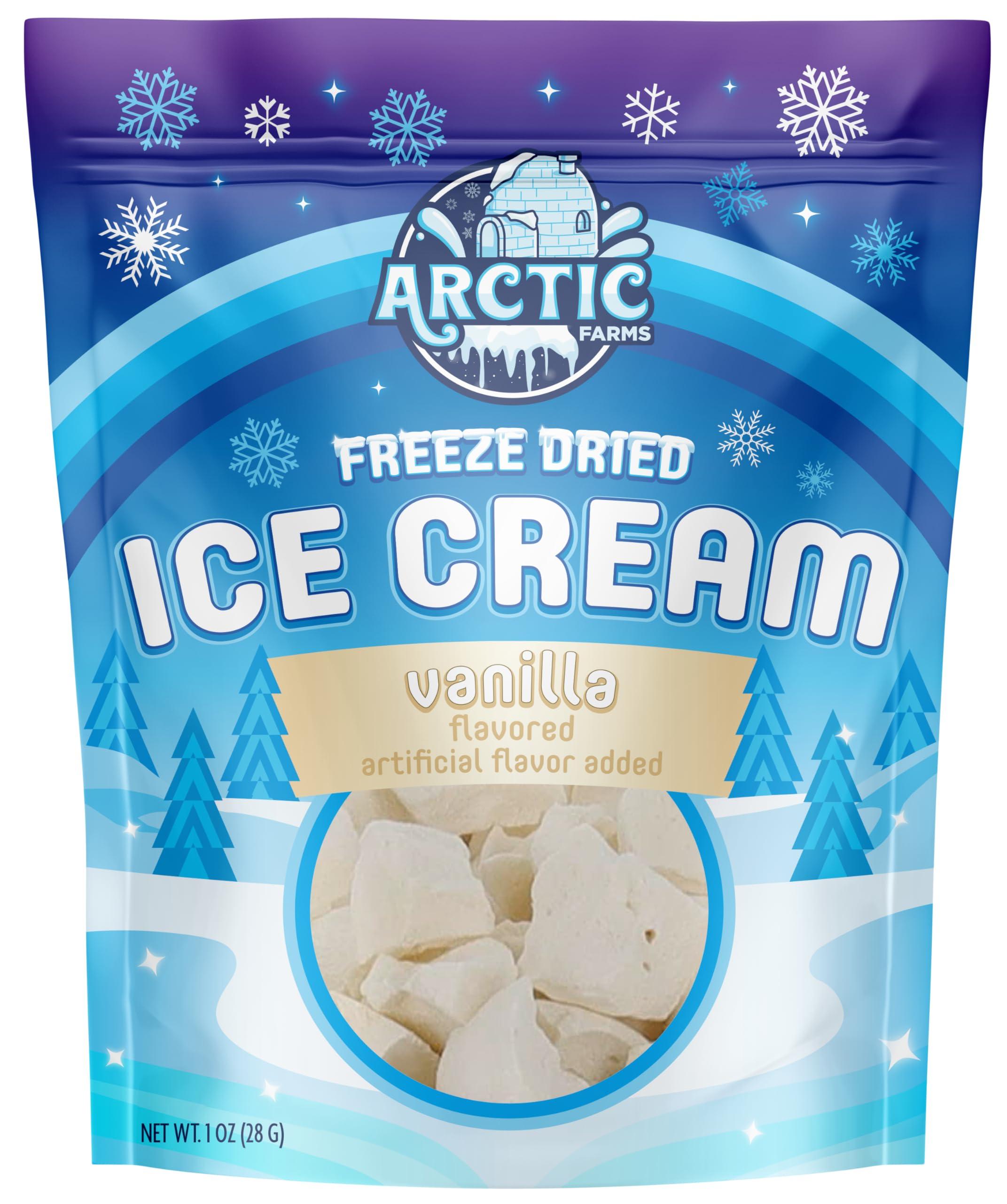 Arctic Farms Arctic Farms Freeze Dried Ice Cream that Does Not Melt (Vanilla)