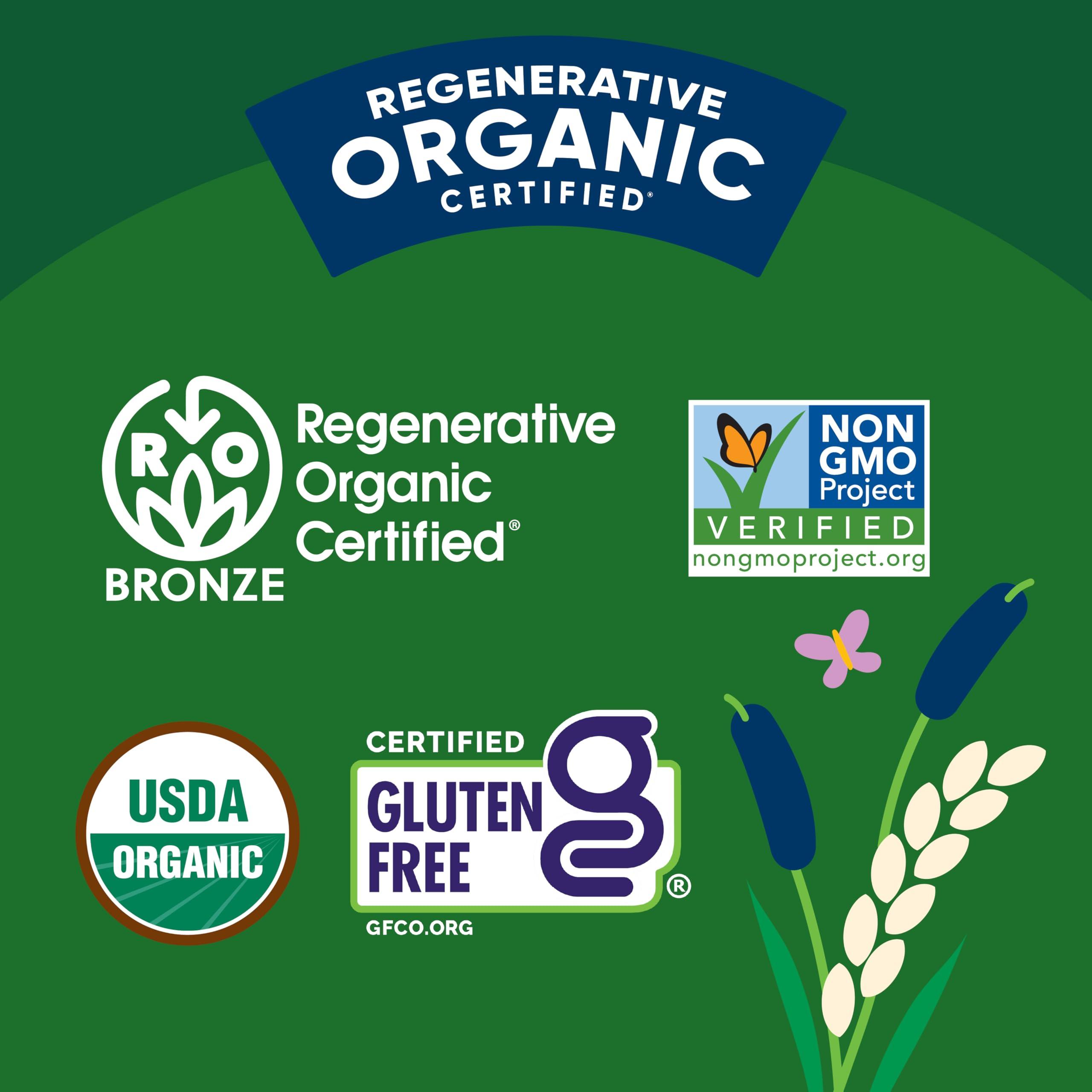 Lundberg Lundberg White Rice, Regenerative Organic Certified, 6-Pack Non-Sticky, Aromatic Long Grain Rice, Responsibly Grown in California, 32 Oz Ea