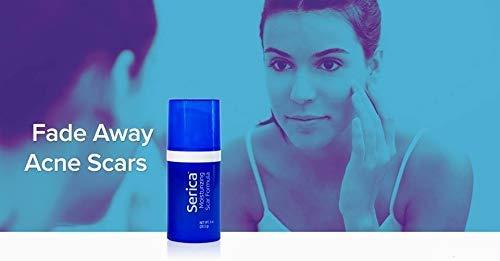 Serica Scar Gel Advanced Silicone Formula, Visibly Reduces the Appearance of Scars from Surgery, Acne, Injuries. Clinically Proven Results 1oz.