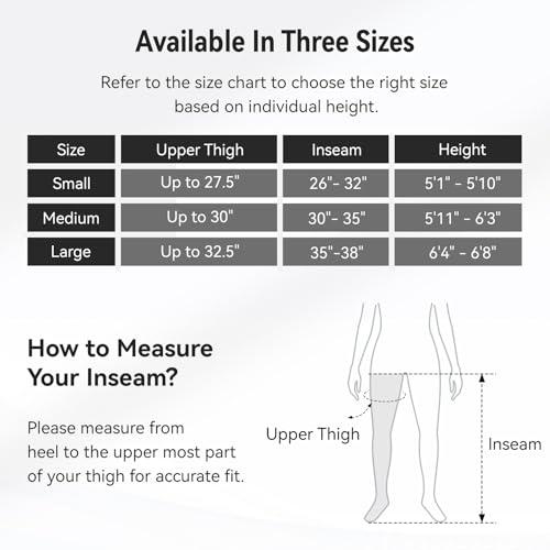 FIT KING FIT KING Professional Air Compression Recovery System, Cordless Rechargeable Full Leg Massager Recovery Boots, Compression Device for Fast Recovery & Blood Circulation, FSA HSA Approved (Small)