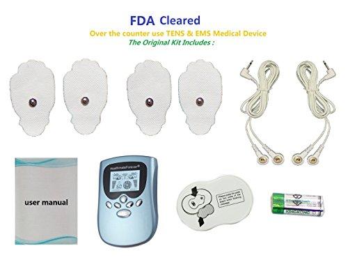 HealthmateForever HealthmateForever PM8IS Blue 8 Modes Body Electrical Back Pain Relief Massager + Belt | Back Pain Free | Provide Back Acupressure | Great Abdominal Muscle Exercise Belt HealthmateForever PM8 Blue