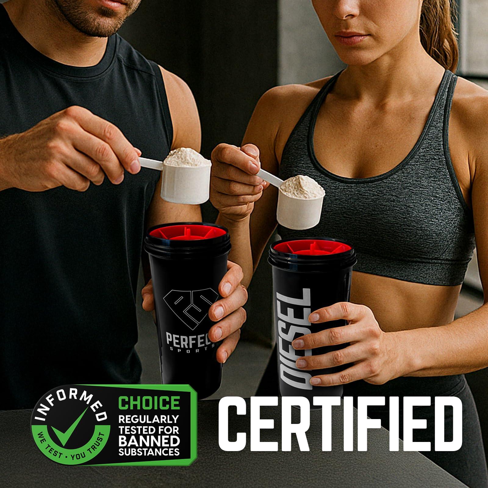 PERFECT SPORTS PERFECT SPORTS Diesel 100% New Zealand Whey Isolate - 2lbs Chocolate Peanut Butter