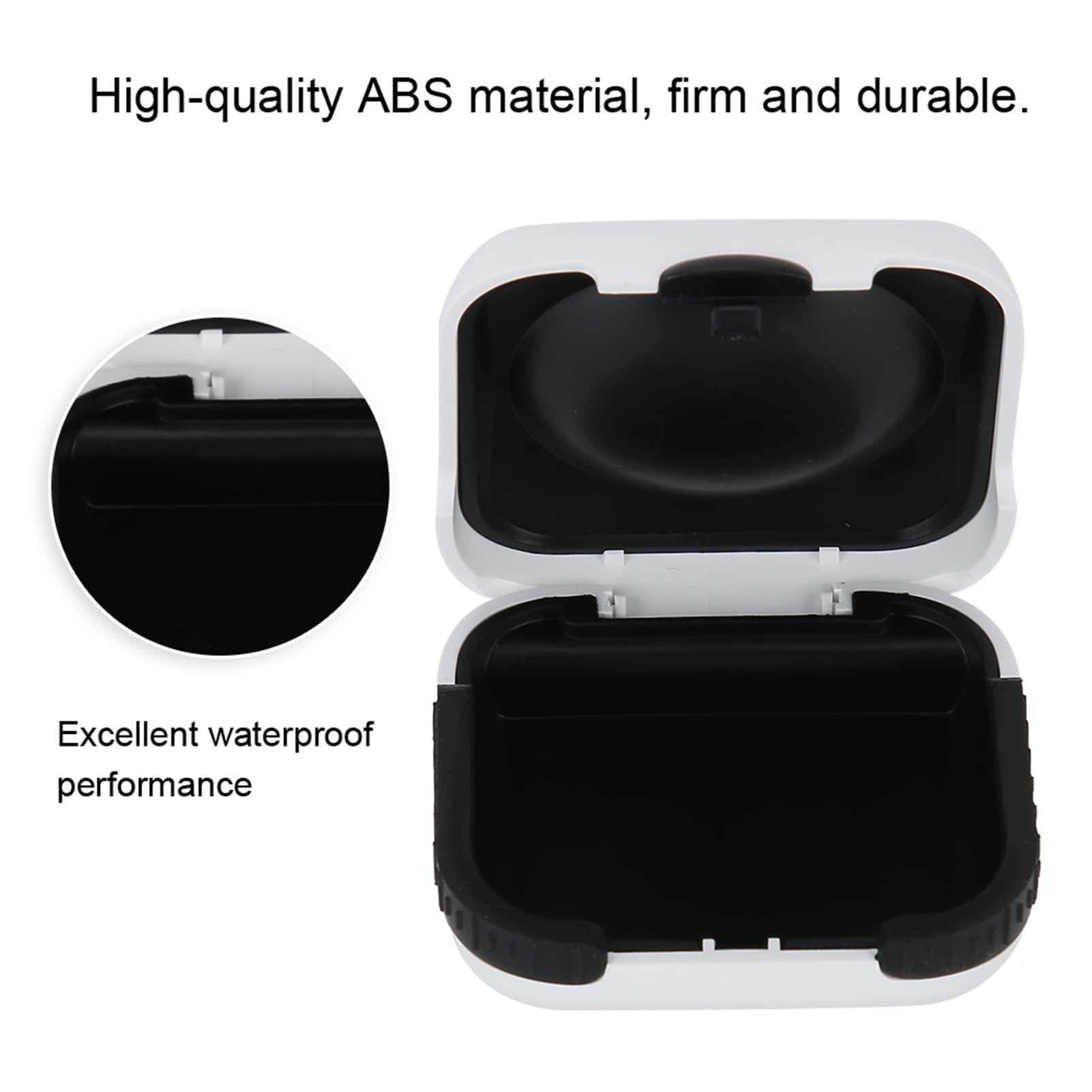 oceanside Portable Hearing Aid Case Compact Sturdy Storage Box Holder Organizer Hearing Aid Protective Storage Box