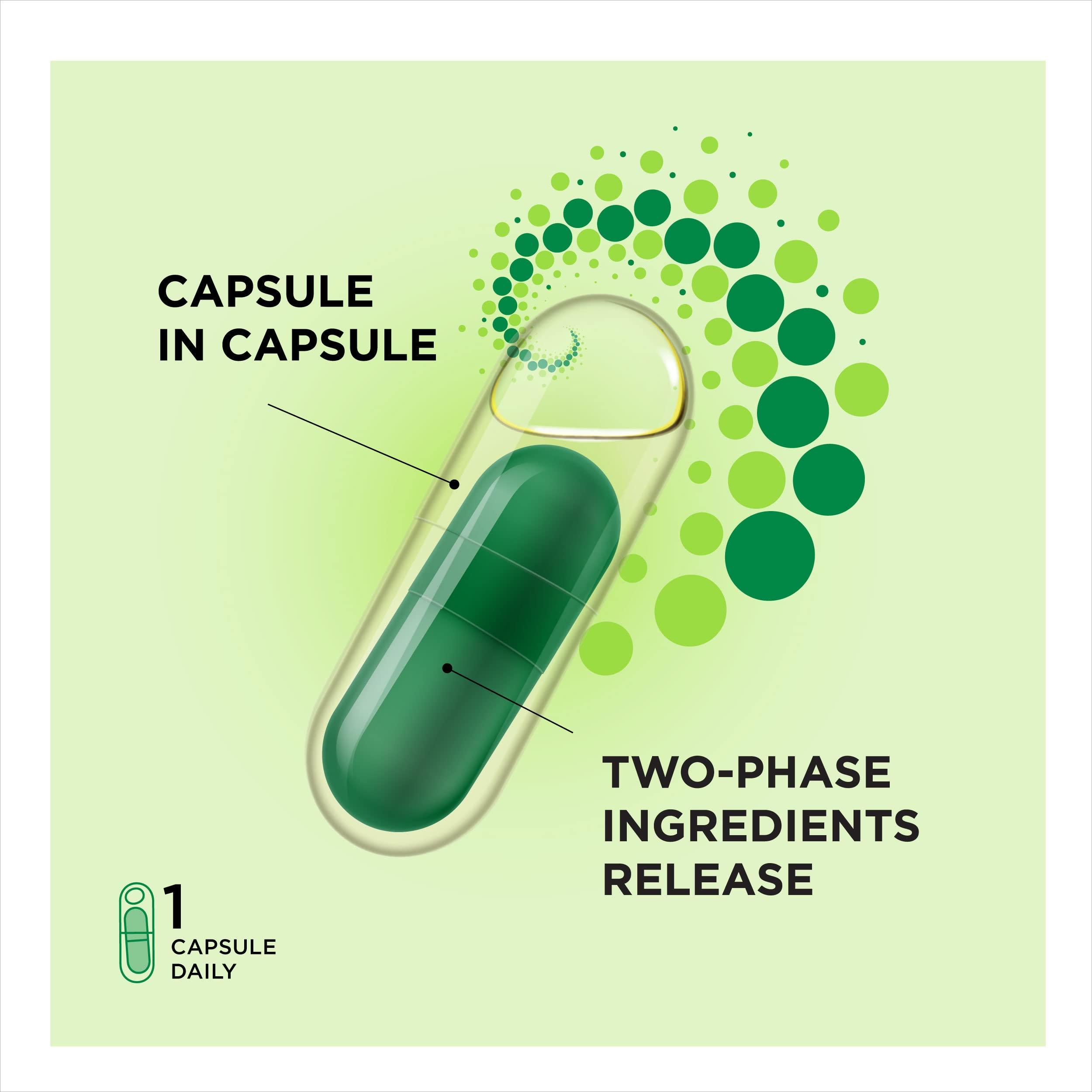 ProCombo ProCombo - The Smart synbiotic with targeted delivery of The Good Bacteria. Double Capsule and Liquid Formula for Fast Results. 1 Capsule per Day(Pack of 3)