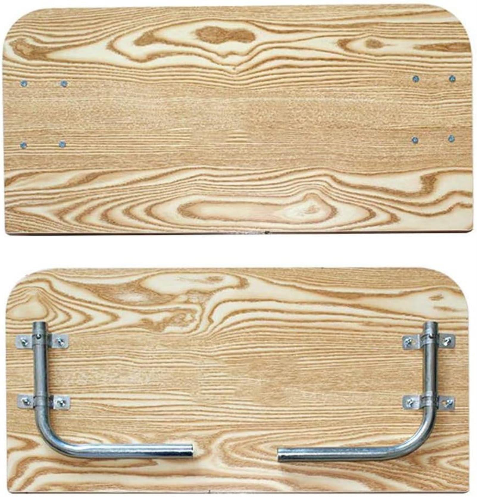 WWTSMYXGS Wheelchair Tray, Wood Wheelchair Lap Tray, Wheelchair Table for Patients and Elderly Writing, Reading, and Eating