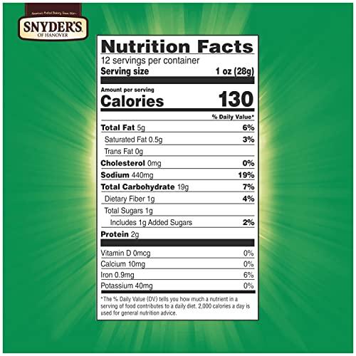 Snyder's of Hanover Snyder's of Hanover, Sour Cream & Onion Twisted Pretzel Sticks, 12 Oz Bag
