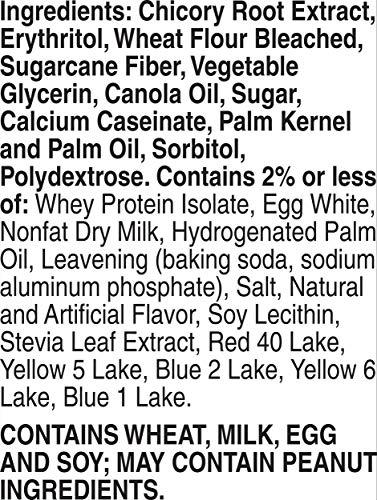 Fiber One Fiber One 70 Calorie Soft-Baked Bars, Birthday Cake, Snack Bars, 18 ct (Pack of 8)