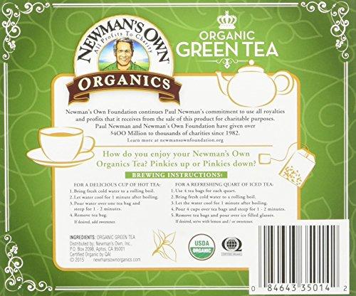 Newman's Own NEWMANS OWN ORGANICS Organic Royal Green Tea, 40 CT