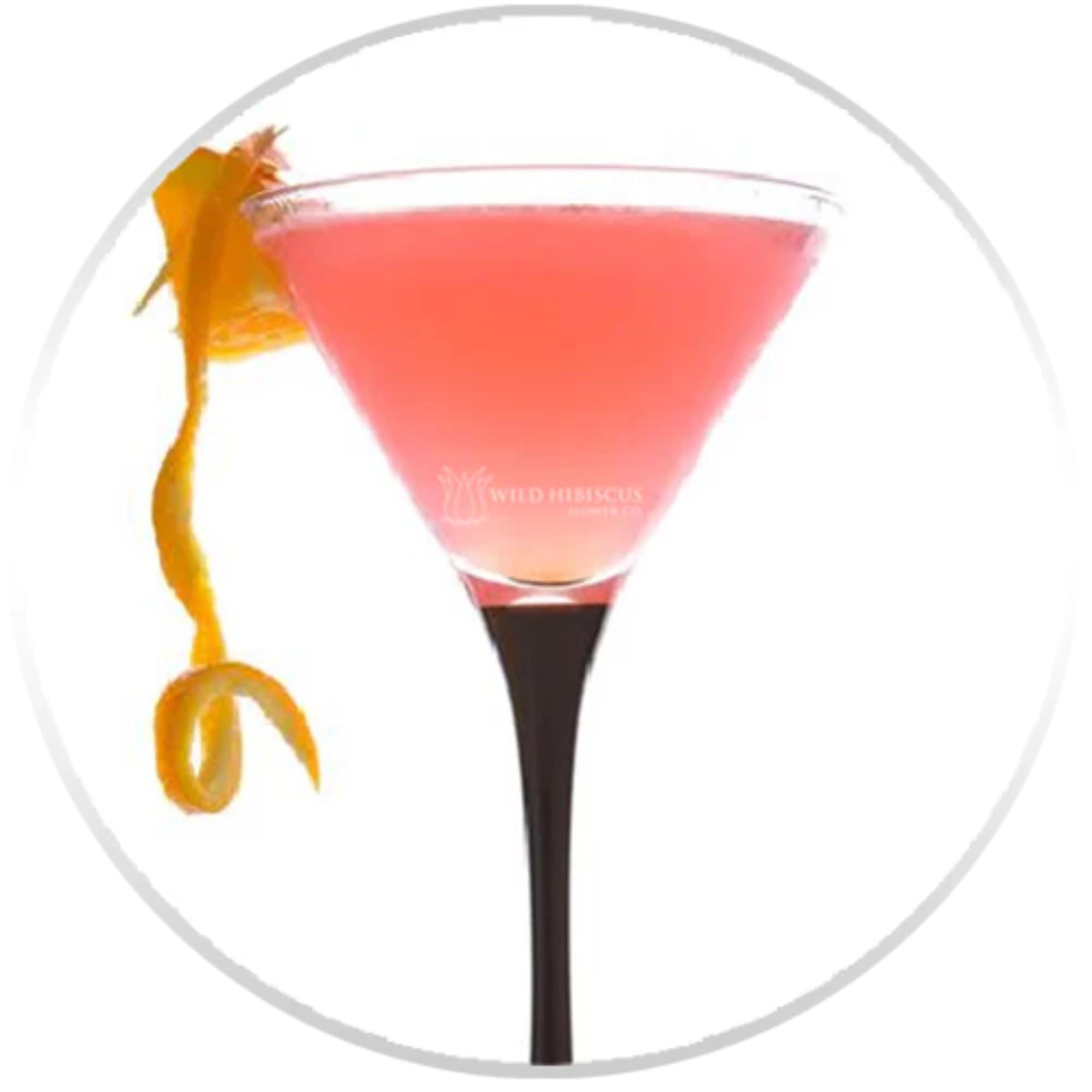 The Wild Hibiscus Flower Company Wild Hibiscus All Natural Hibiscus Cocktail Concentrate (Rose and Hibiscus)