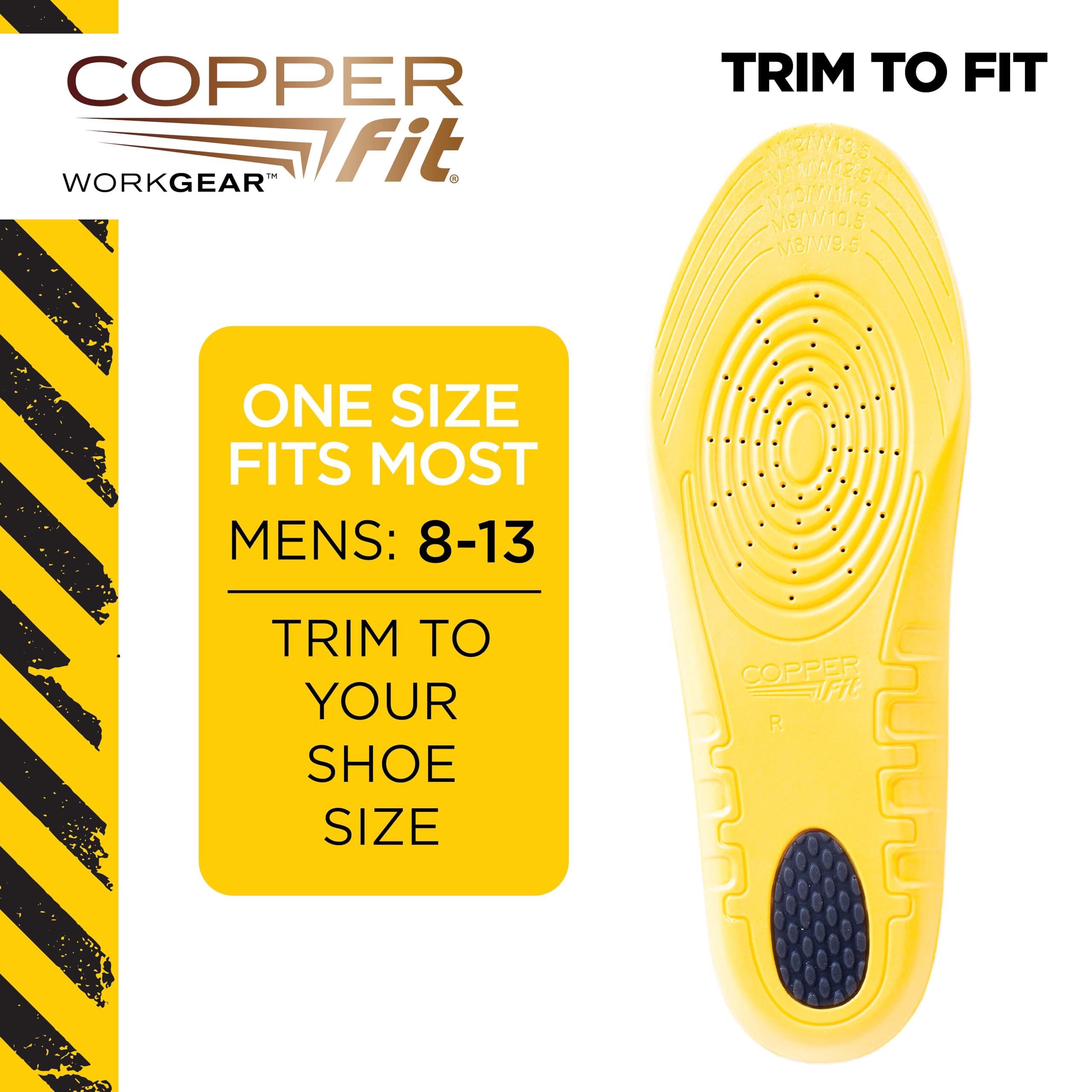 Copper Fit Copper Fit Unisex Work Gear Comfort Insoles