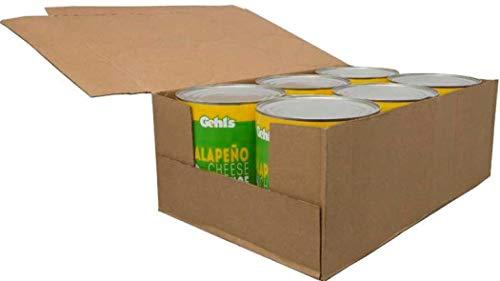 Gehl\'s Gehl\'s Jalapeno Cheese Sauce in a can, 6 lb 10 oz., 6 per case