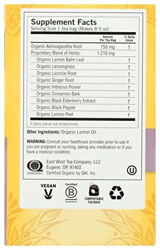 Yogi Tea Yogi Tea Organic Lemon Balm Elderberry Immune Stress Tea, 16 CT