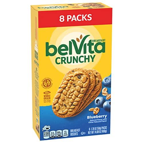 Belvita belVita Blueberry Breakfast Biscuits, 8 Packs (4 Biscuits Per Pack)