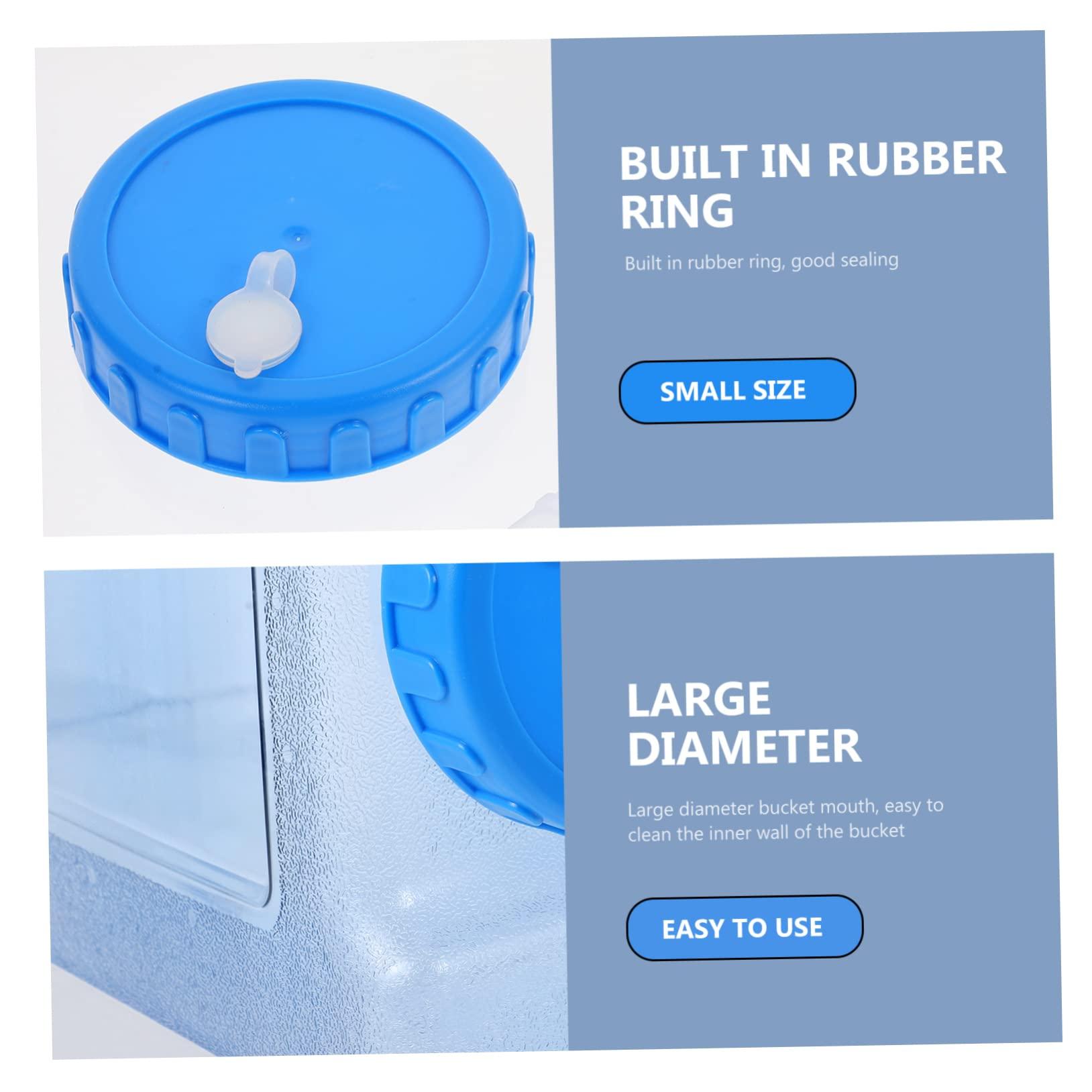 PRETYZOOM PRETYZOOM Camping Water Storage 1 Set Outdoor Storage Bucket Pure Bucket High Capacity Pc Portable Water Container