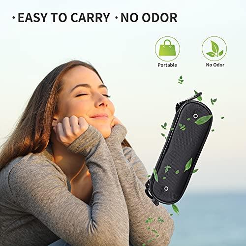 Mijibisu Toothbrush Travel Case for Oral-B Pro 500/600/650/1000/1500/2000/3000/3500/5500/Pro-Health,Genius X Limited/6000/7000/7500/8000/9600,Smart 1500/3000/5000,Vitality Dual Clean.(Case Only) Black