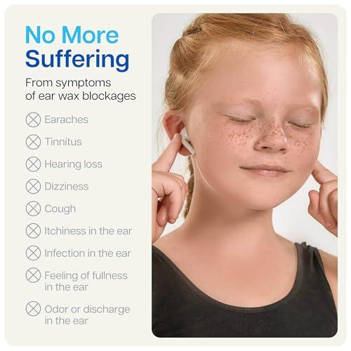 NAVEH PHARMA NAVEH PHARMA CleanEars Baby | Fast-Acting Ear Wax Removal Drops | Breaks Down & Dissolves Wax in Just 1 Treatment | Clinically Proven to Be 300% More Effective | All-Natural, Gentle & Safe | 1 Fl Oz