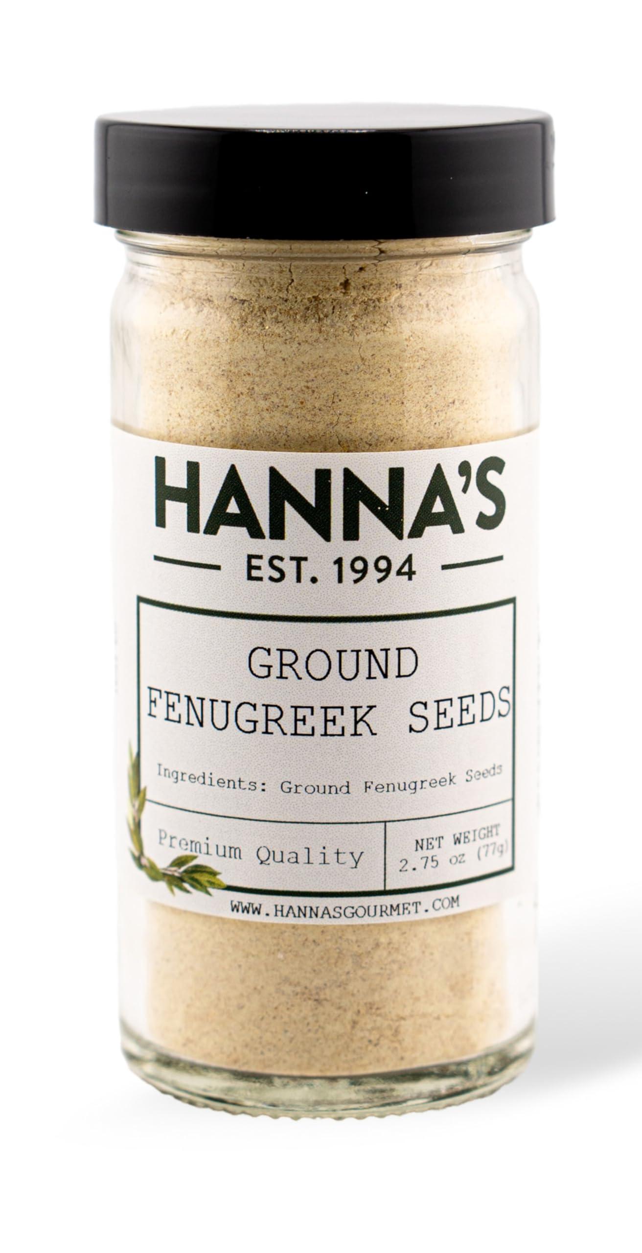 HANNA'S GOURMET FENUGREEK SEED, GROUND