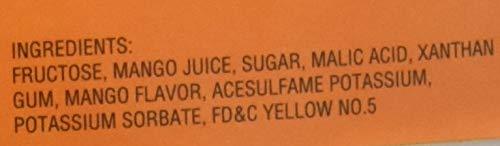 TEA ZONE Tea Zone J1045 Mango Syrup (64oz) for Boba tea, beverages, sweets, ice cream, cocktails blending