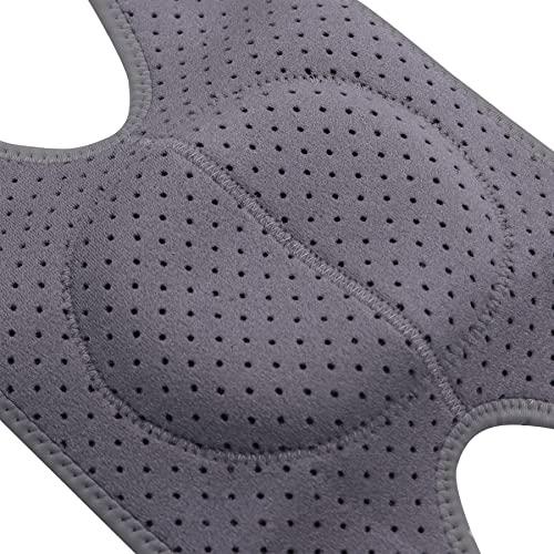 JUMISEE JUMISEE (2PCS Kids Adjustable Knee Pad, Anti-Slip Padded Sponge Knee Brace Breathable Flexible Elastic Knee Support for Football Volleyball Dance Skating Basketball Sports