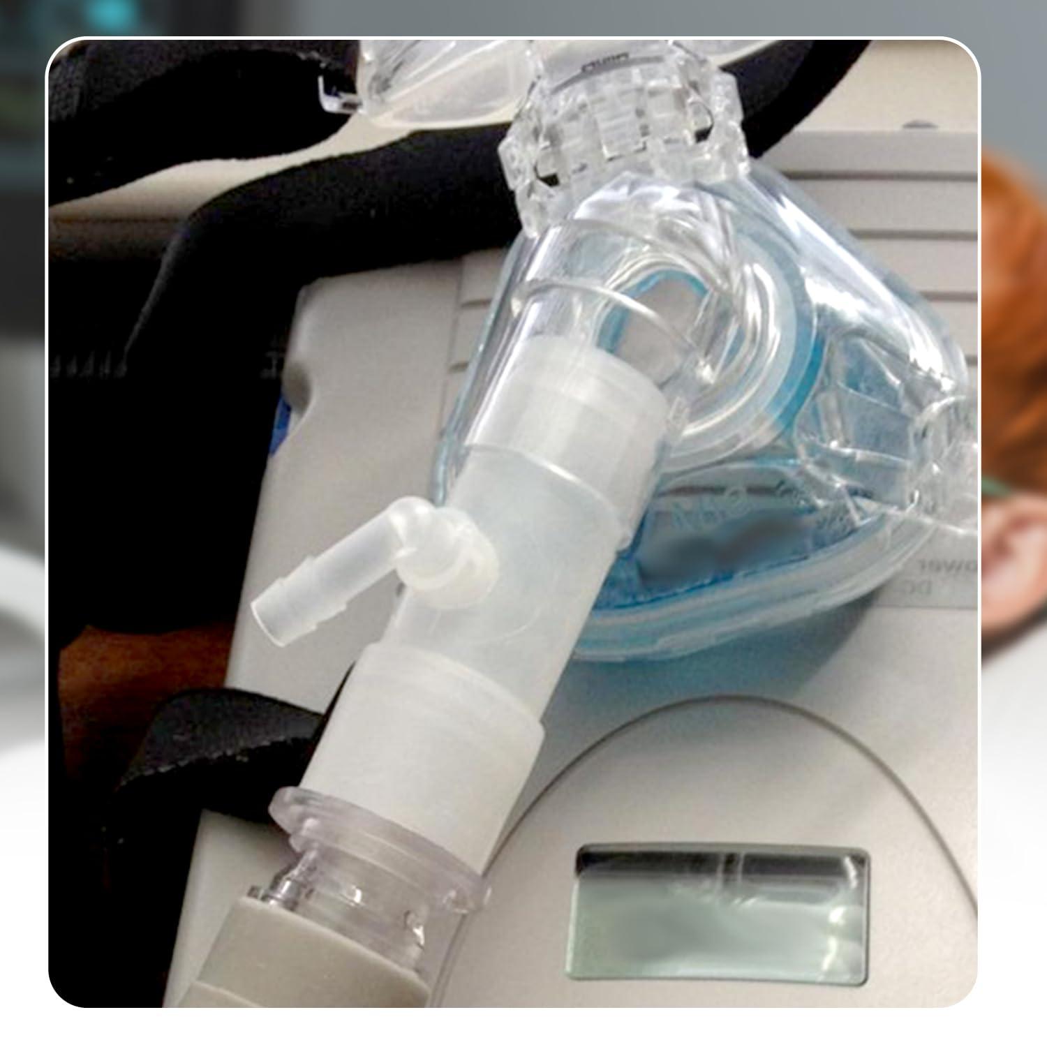 Bistras Bistras Oxygen Adapter Enrichment Port Connector fits CPAP Tubing Hose Model 1642 (1)