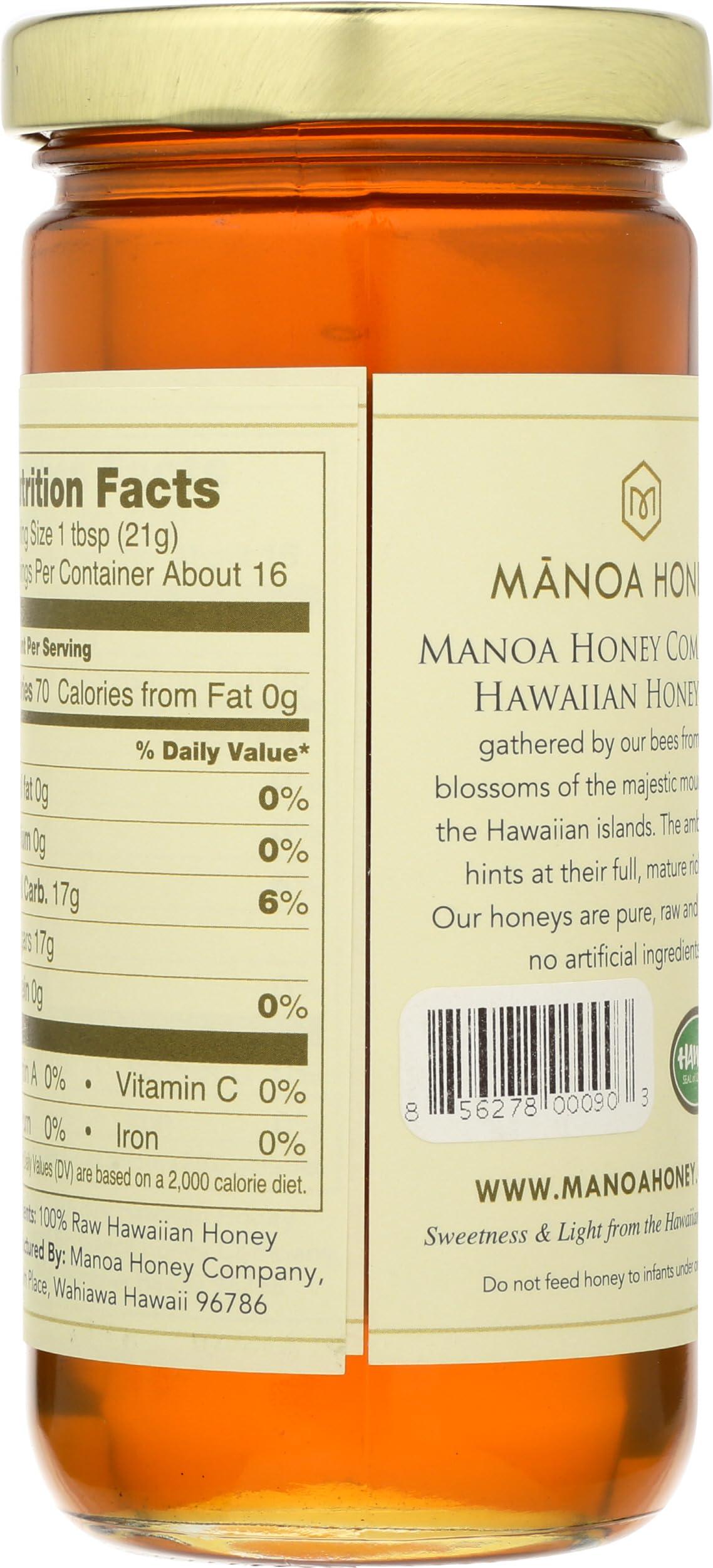 Manoa Honey MANOA HONEY COMPANY Macadamia Nut Honey, 12 OZ