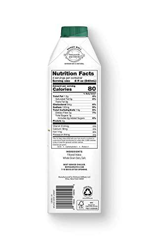 Elmhurst ELMHURST Unsweetened Oat Milk, 32 FZ