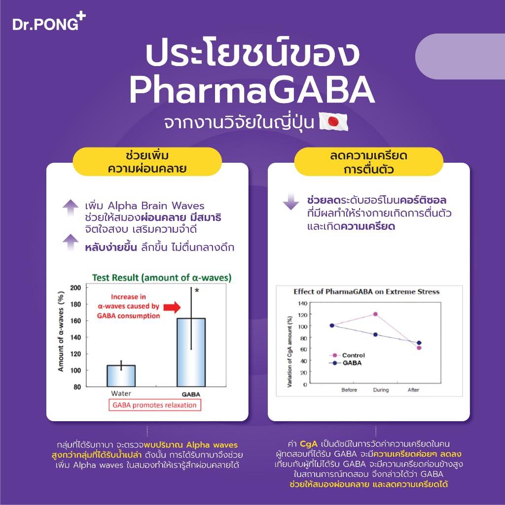 Generic Dr.Pong Z3 - PharmaGABA Sleep Supplement 30 Capsules