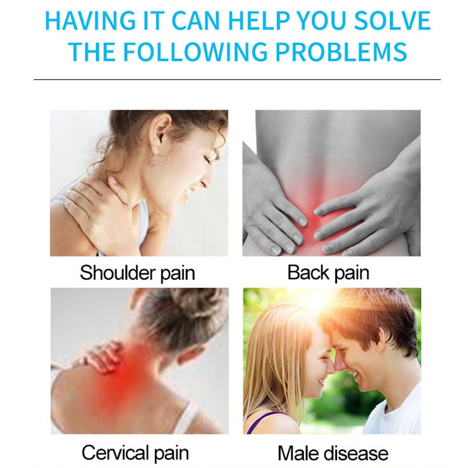 HENGCMM HENGCMM ED Shockwave Therapy Machine, ESWT Shockwave Therapy Machine Multifunctional Extracorporeal Shockwave Therapy Device for Pain Relief Feet Muscle Relaxed