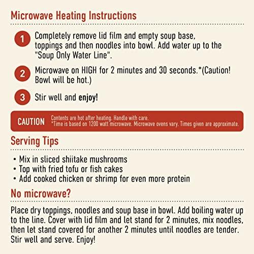 Annie Chun's Annie Chun\'s Soup Bowl, Japanese Style Udon, Non GMO, Vegan, 5.9 Oz (Pack of 6)