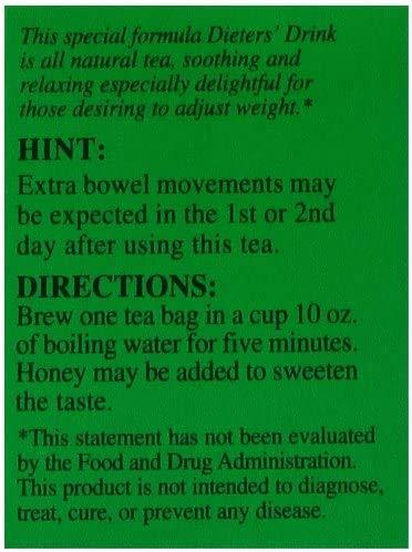 TG Corp Dieter Herbal Tea (Extra Strength) - 2oz [6 units] by Natural Green Leaf Brand.