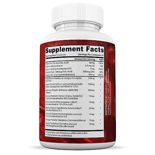 Justified Laboratories Reversirol Advanced Formula 620MG Formula Supplement Pills 60 Capsules