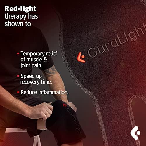 CURALIGHT CURALIGHT Red Light Therapy for Joints - LED Infrared and Red Light Therapy Belt for Joint, Knee and Elbow. Pain Reliever Red Light Joint Therapy Equipped. Rechargeable with Powerful LEDs 660nm 850nm