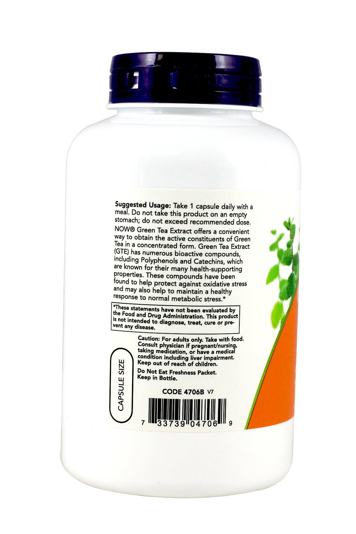 Now Foods Now Foods, Green Tea Extract 400 mg (250 X 2)