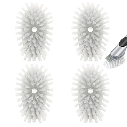 Shadowgallery 4 Pack Brush Refills for OXO Dish Brush(Grey)/(White)