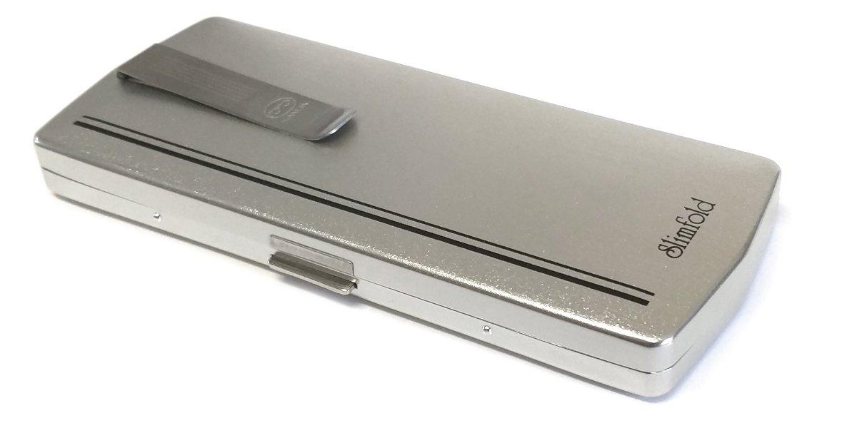 Kanda Of Japan SlimFold Kanda (003) of Japan Folding Reading Glasses w/Case in Silver ; +3.00