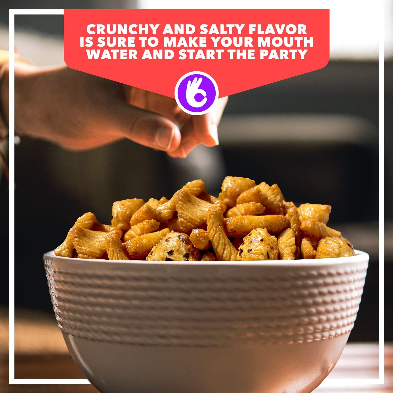 Snack Hawaii Traditional Supreme Mix Arare Rice Crackers - Mochi Crunch Asian Snack Mix - Sweet, Salty, and Umami Flavor - Crunchy On-The-Go Snack For Any Occasion - 9 Ounce